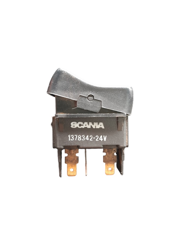 Botão Interruptor Suspensor Original Scania S4  – 1378342 3