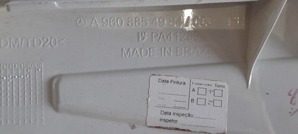 Moldura Farol Ld Original Mercedes New Actros – A9608854984 4
