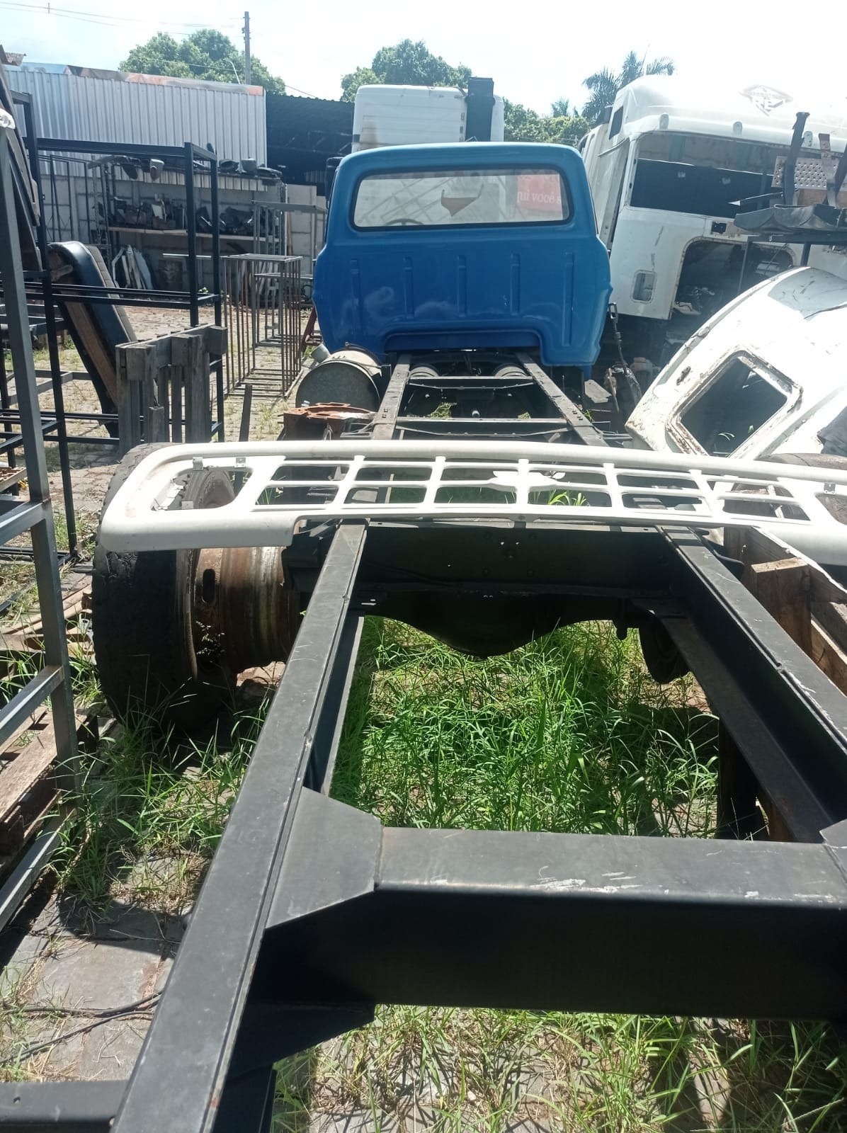 CABINE INTERIOR COMPLETO S/ PARALAMA CAPO FRENTE FORD F13000 4