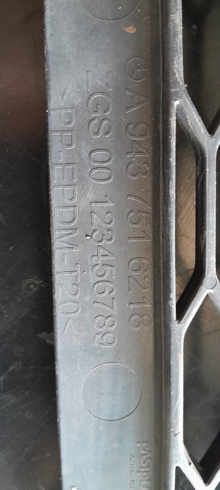 Grade Proteção Inferior Original Mercedes – A9437516218 3