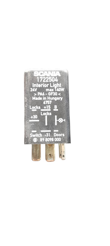 Rele Iluminação Cabine Original Scania Pgr S5 – 1722504 3
