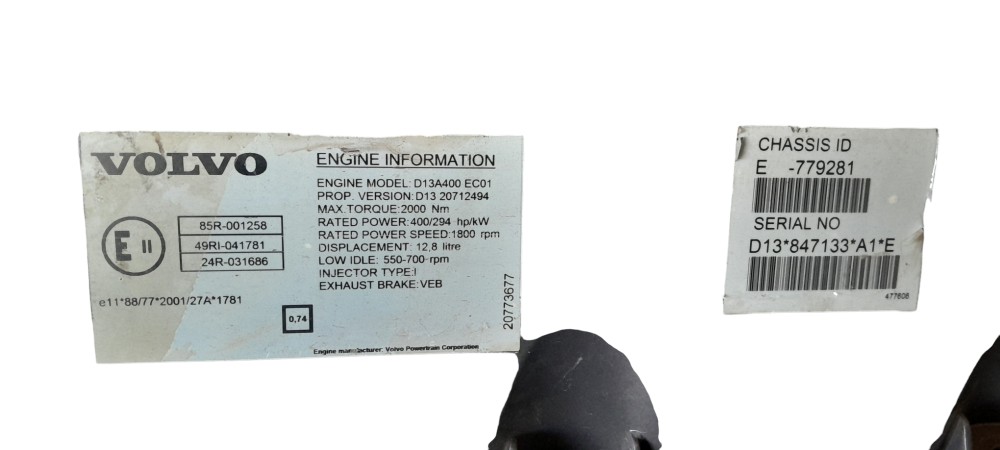 Tampa De Válvula Original Motor Volvo Fh D13 – 20774317 4