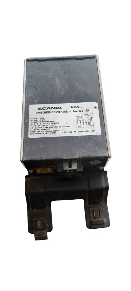 CONVERSOR DE VOLTAGEM ORIGINAL SCANIA 124 S4 – 1449522 3