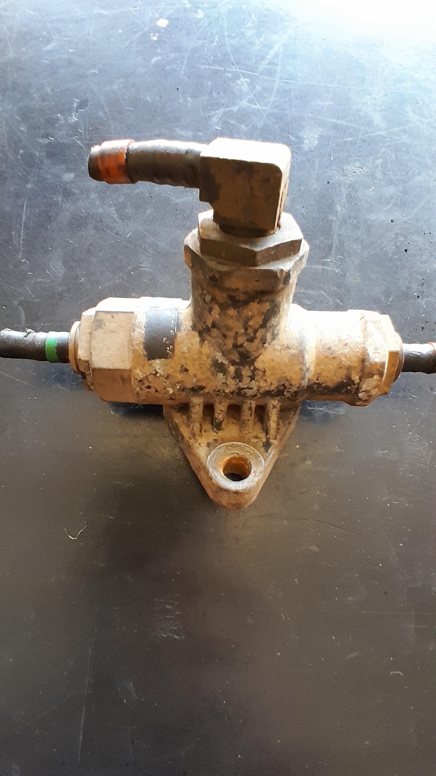 VÁLVULA DE 2 VIAS RETENÇÃO PNEUMÁTICA WABCO  4342080560 3