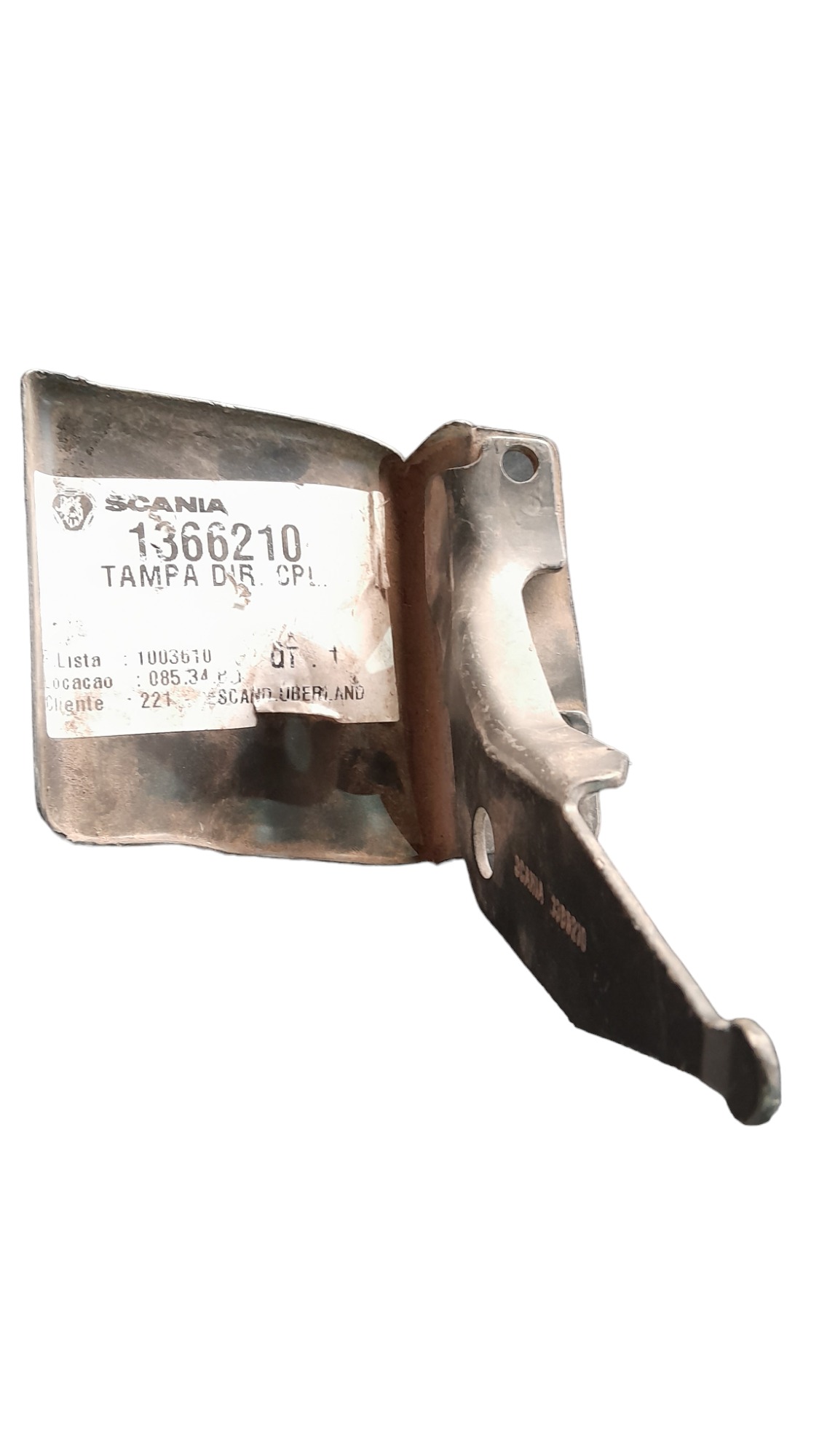 Suporte Tela Radiador Ld Scania S4  1366210 4