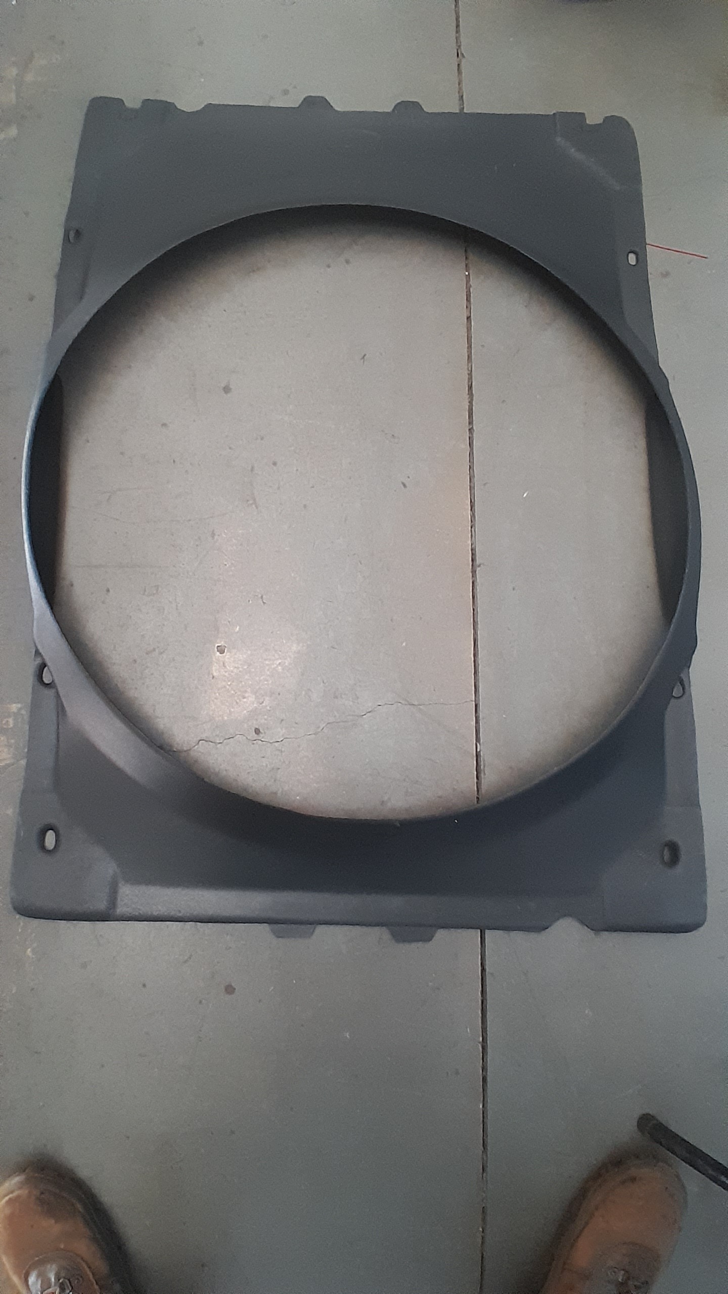 Defletor Ar Radiador Plástico Mercedes Benz  3845057055 2