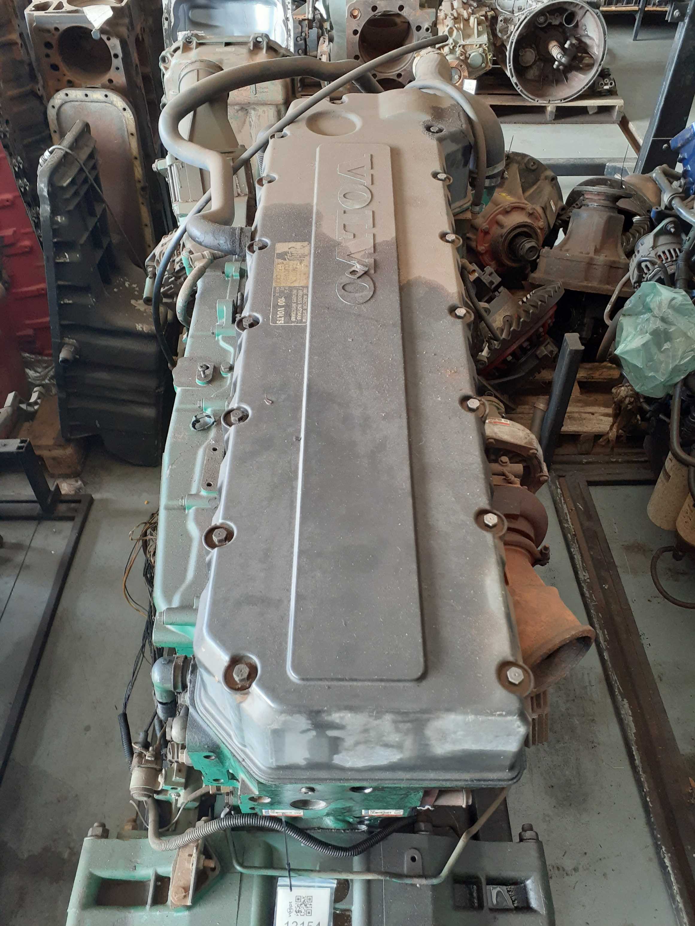 Motor Volvo Fh D12a No Estado Que Encontra Baixado 4