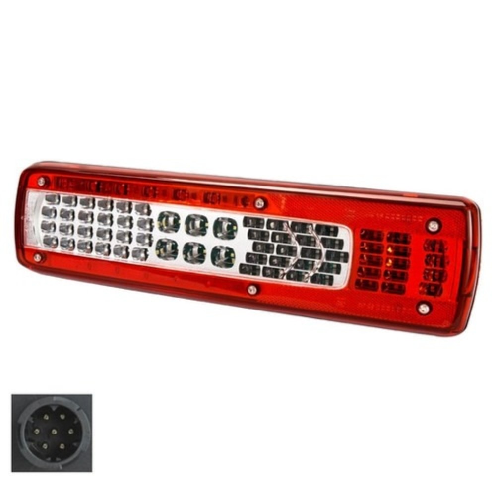 LANTERNA TRASEIRA S/ VIGIA C/ SIRENE E LED VOLVO LD-82849925 1