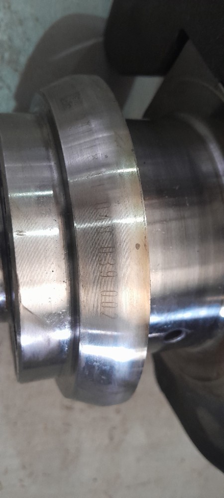 Virabrequim Mercedes Benz Actros V6 Codigo 5411811048 Om501 3