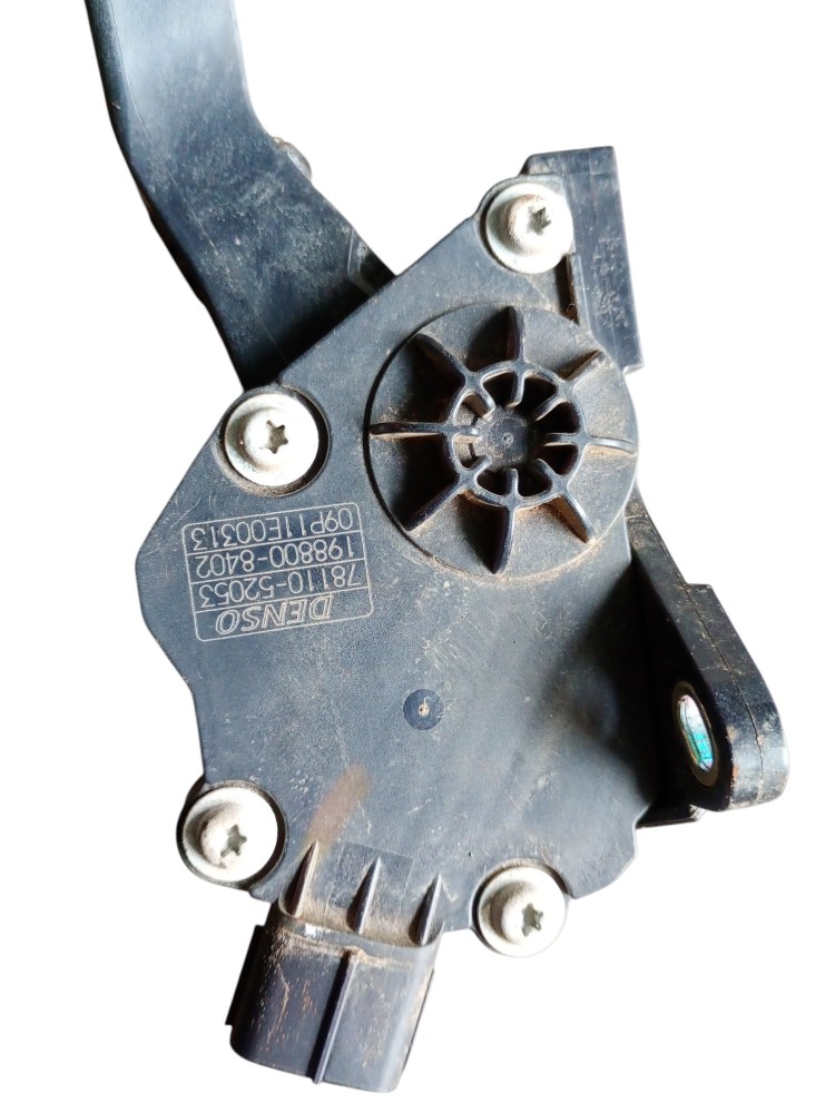 Pedal acelerador eletronico elét. toyota etios 2013 a 2015 2