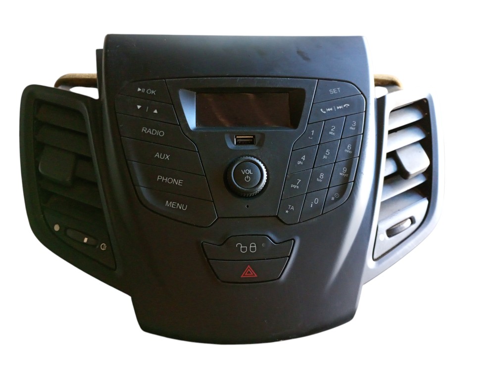 Rádio Som Moldura Ford Ka Fiesta Sigma 2015 1.5 Manual