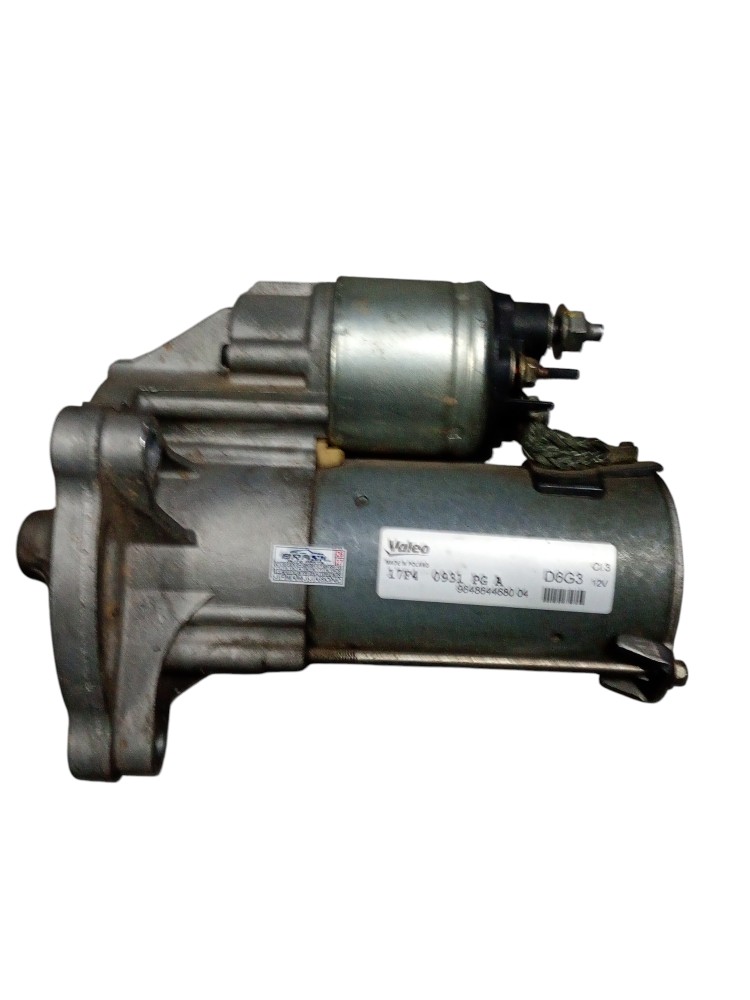 Motor De Partida Arranque Citroën C3 Tendance 1.6 4cc 2014