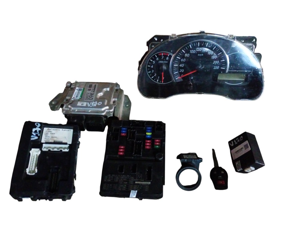 Kit code injeção nissan versa confort 1.0 3cc ano 2020