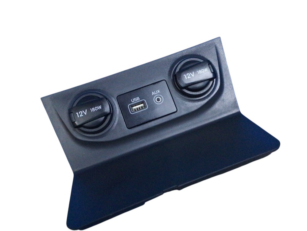 Moldura entrada Usb auxiliar Hyundai Creta 2020/2021 1.6 4cc