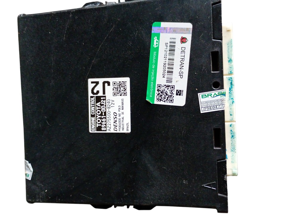 Kit code injeção toyta Etios XLS 1.5 sedã manual 2014 4