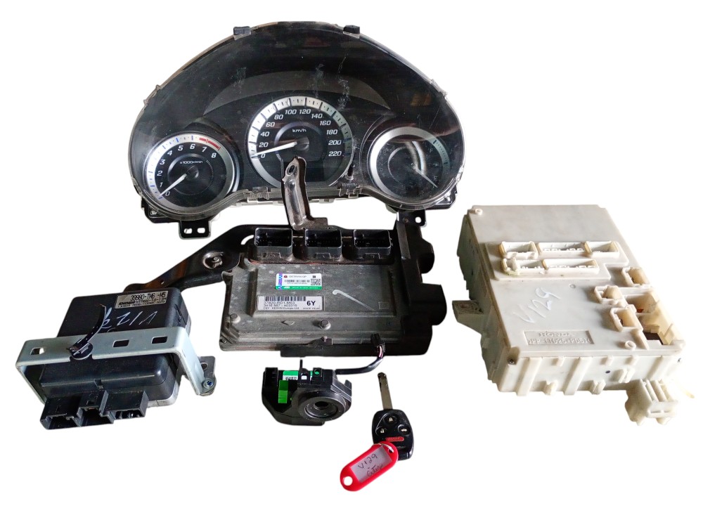 Kit code injeção Honda city EX 1.5 automático 2013/2014