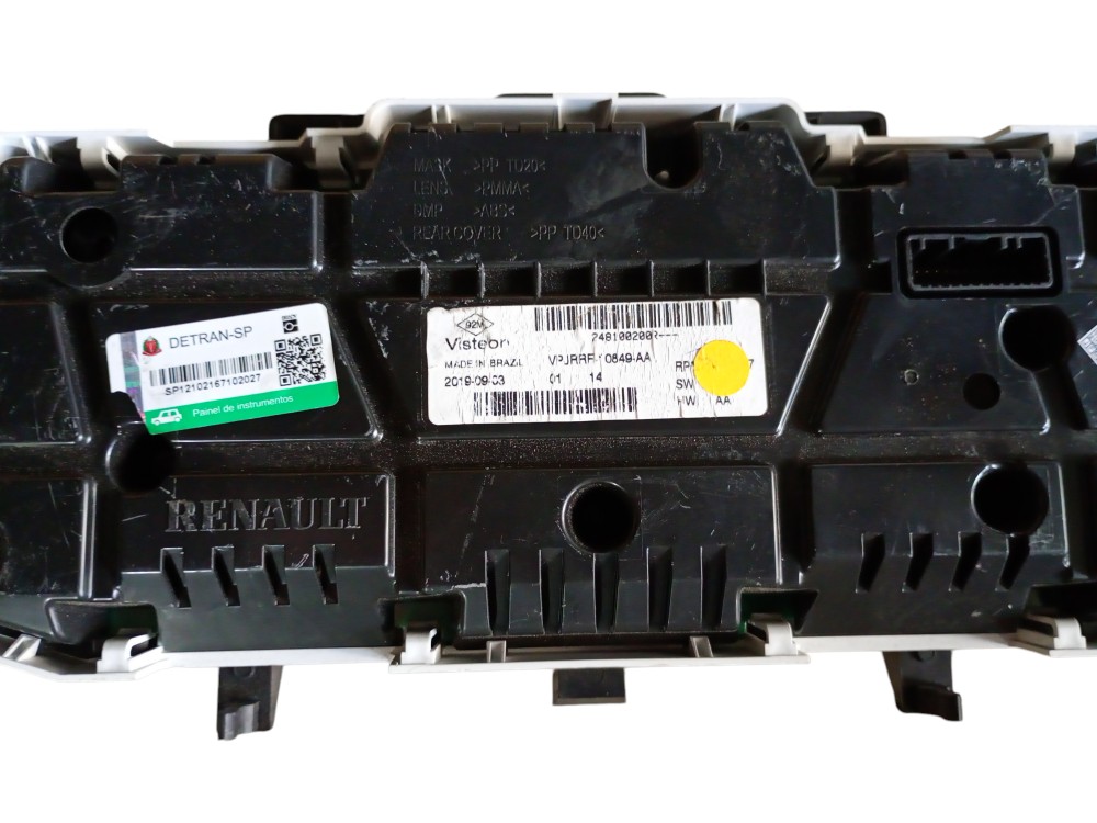 Kit Code Injeção Renault Captur Life 1.6 Automático 2020 3