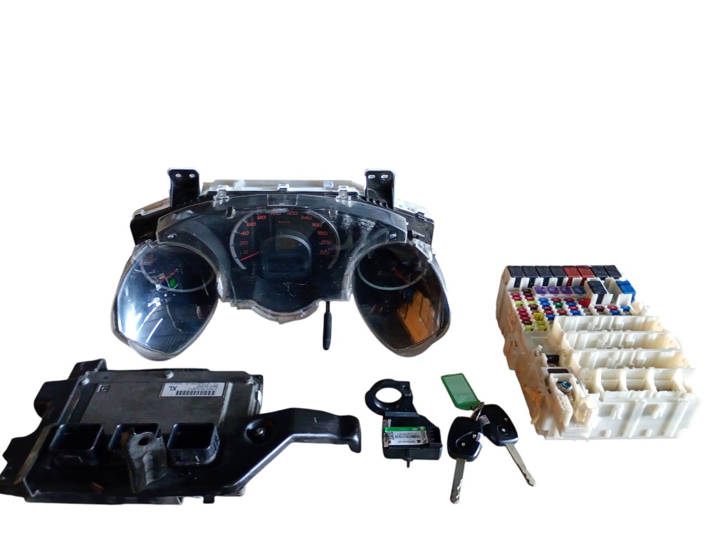 Kit code módulo injeção Fit LX 1.4 manual 16V 2009