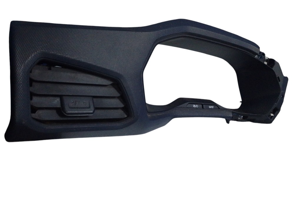 Moldura Painel Com Difusor Vw T-cross Tsi 2020 Prata Preto