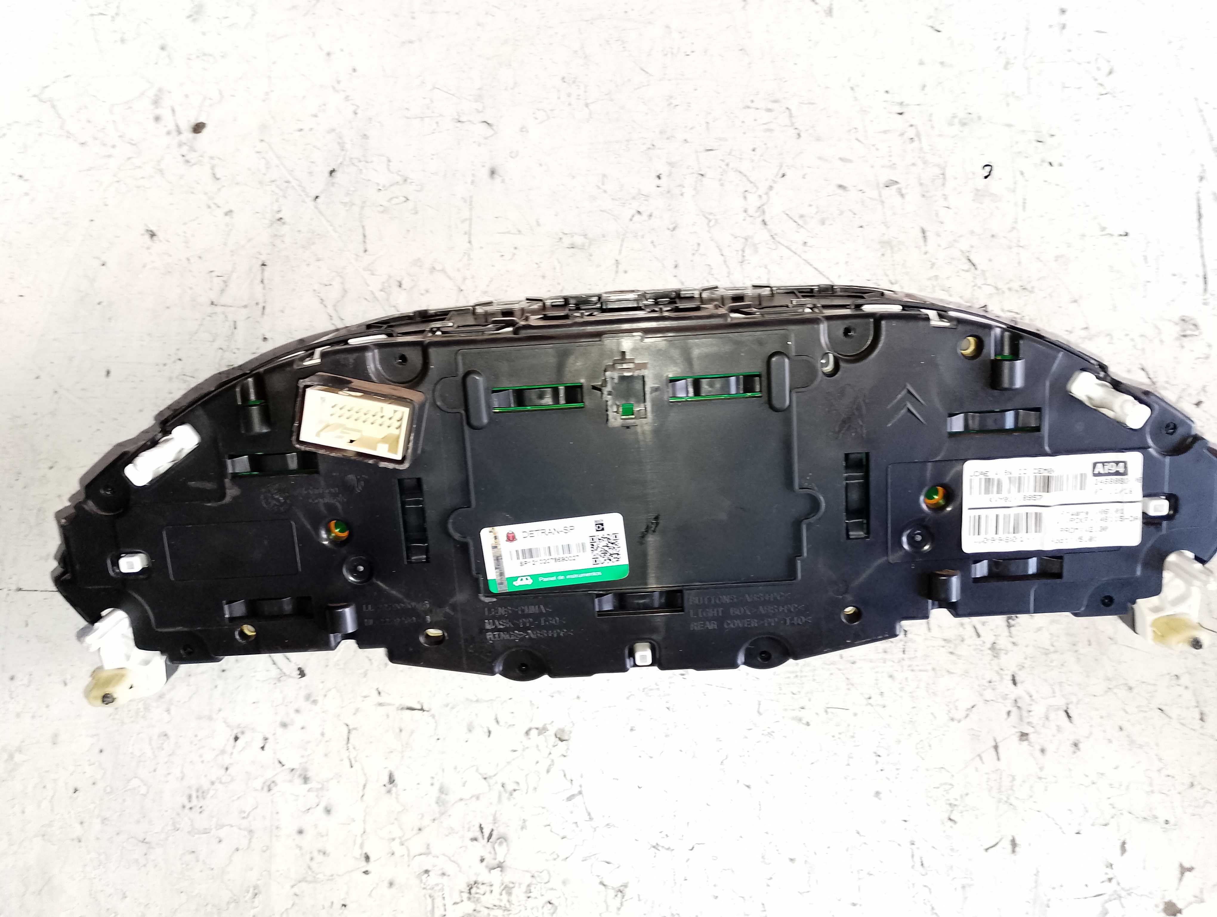 Painel De Instrumentos Peugeot 208 2026/2017 1.6 16v  Preta 3