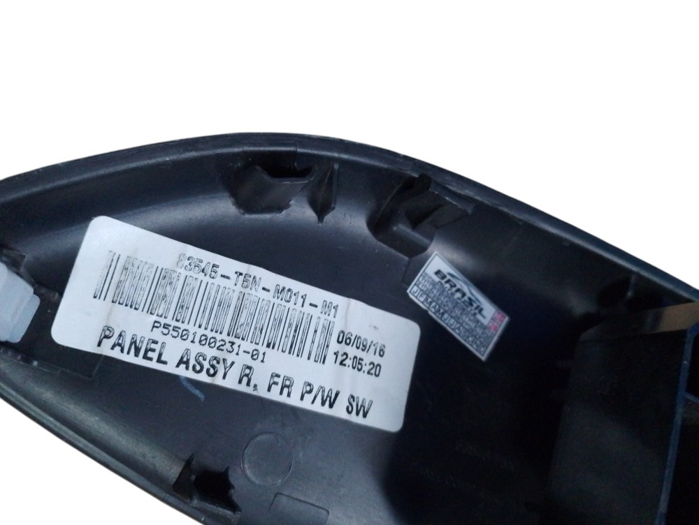Comando Vidro Dianteiro Direito Honda Fit Ex 2016/2017 1.5 3