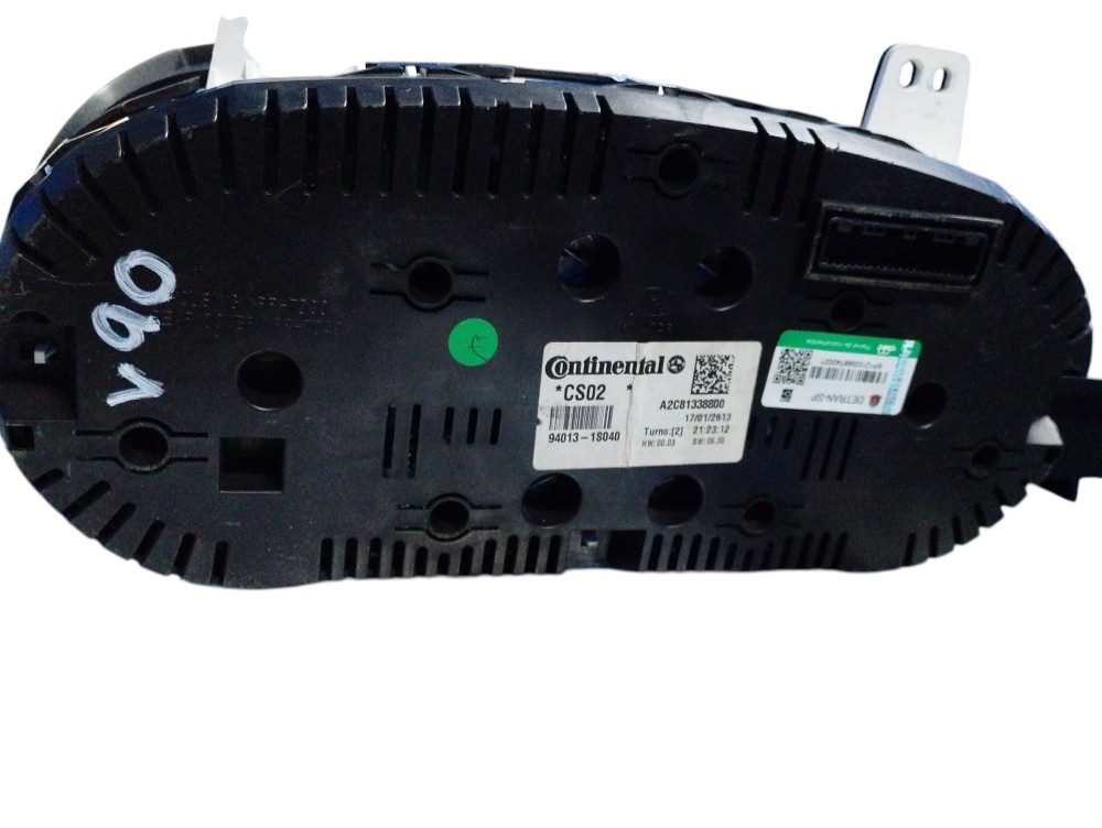 Painel De Instrumentos Hyundai Hb20 Comfort 2013 Preto 5