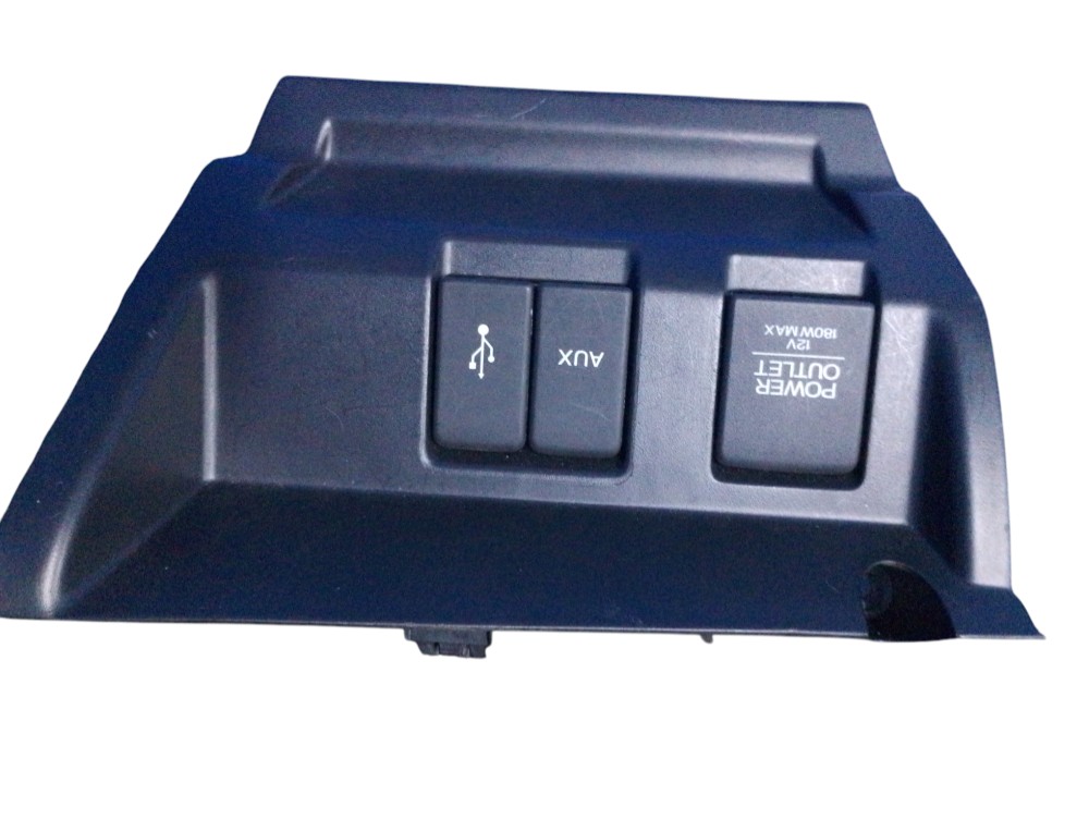 Moldura tomada acabamento entrada 12v usb honda 2015 a 2015