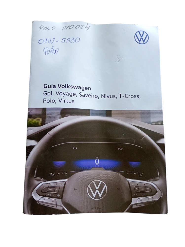 Manual Volkswagen Polo 2020 1.0