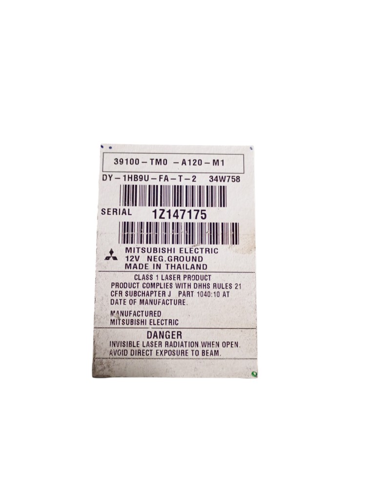 Rádio Som Original Honda City 2012 1.5 Automático 4