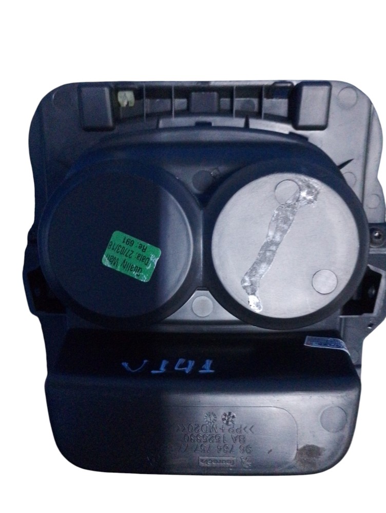 Porta copos moldura console peugeot 208  2008 / 2014 2