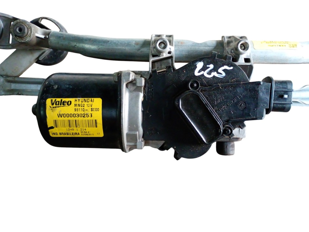 Galhada limpador maquina motor parabrisa Hyundai HB20 2022 3