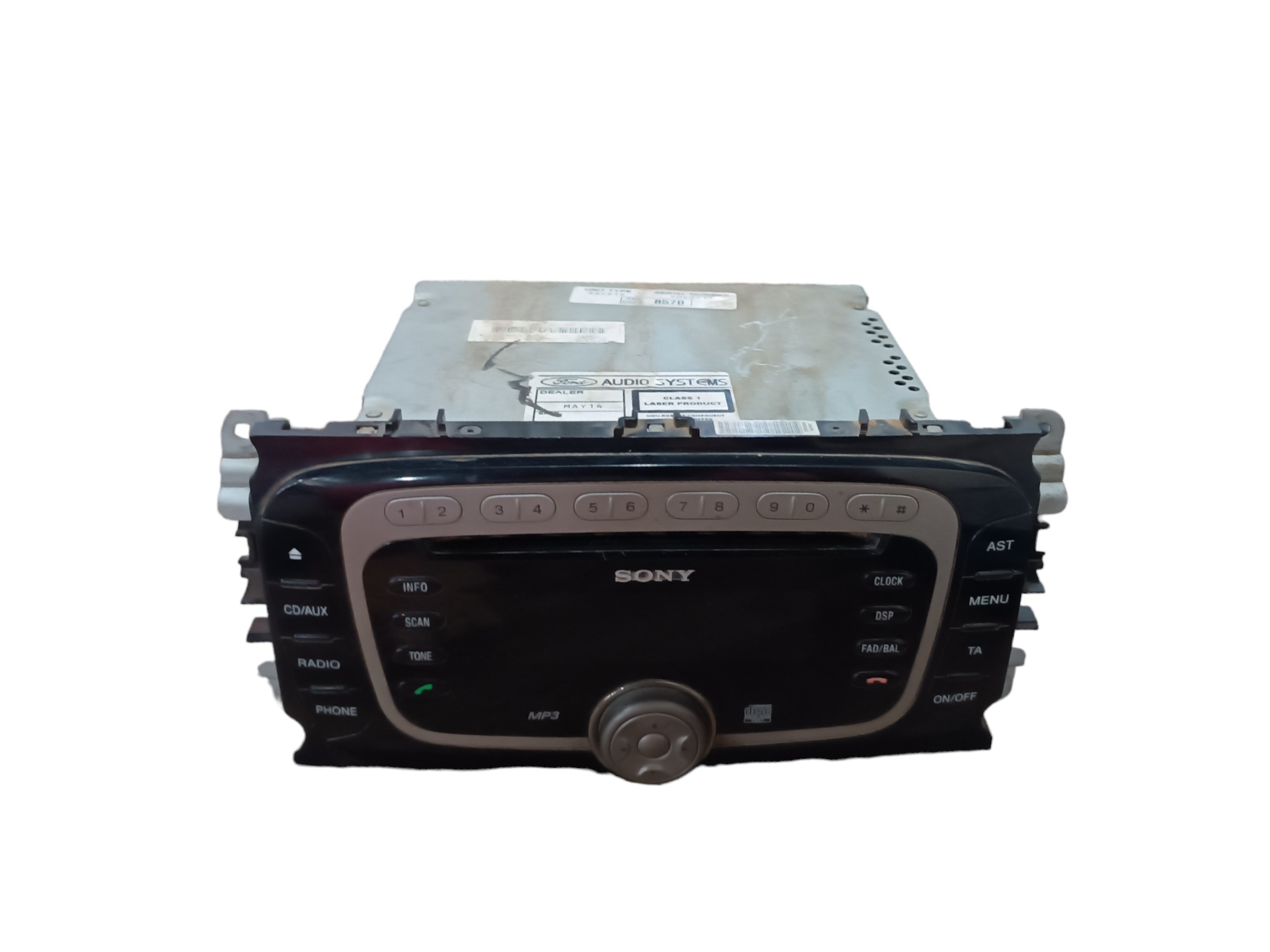 Radio Central Player Ford Focus 2.0 2009 2010 2011 2012 2013 6