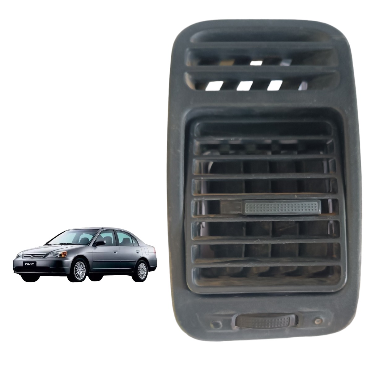 Difusor Ar Direito Honda Civic 1.7 2001 2002 2003 2004 2005