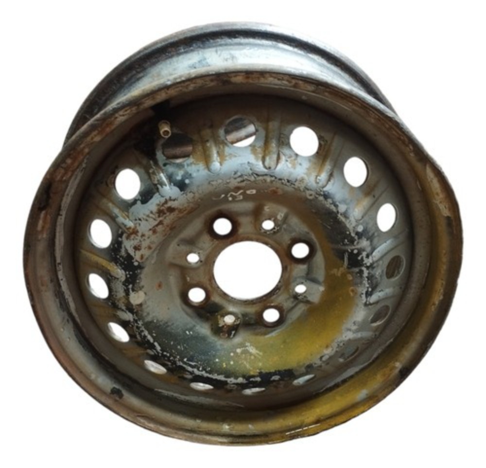 Roda De Ferro Aro 13 Fiat Uno 4 Furos Preta 2000 2001 2002 1