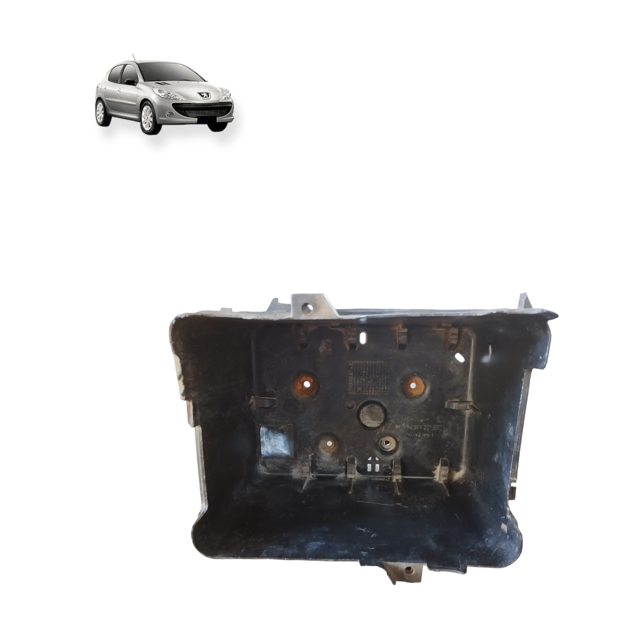 Caixa Suporte De Bateria Peugeot 207 1.4 Flex   9624622180