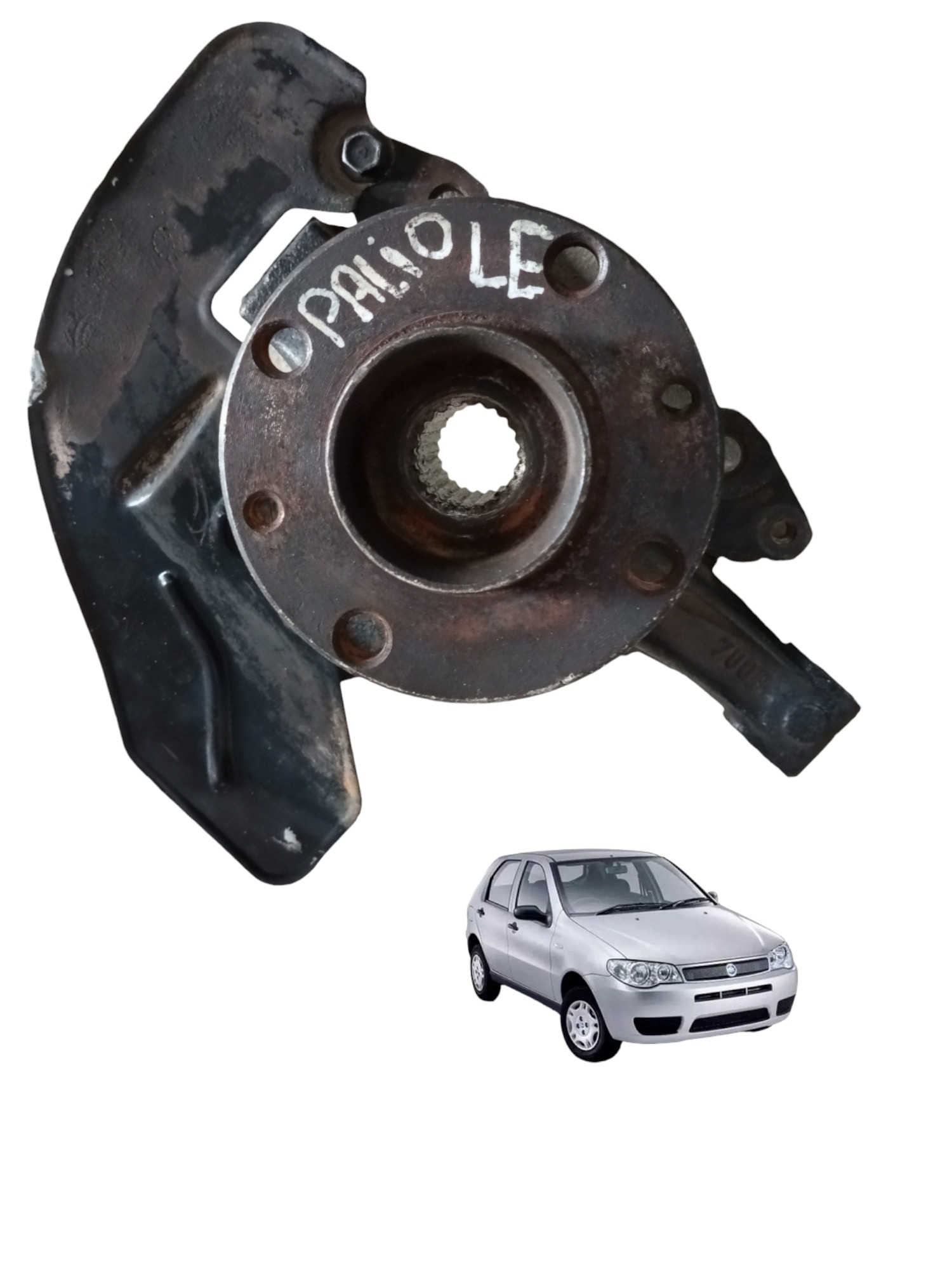 Montante Manga Eixo Dianteiro Esquerdo Fiat Palio 2005/2012 2