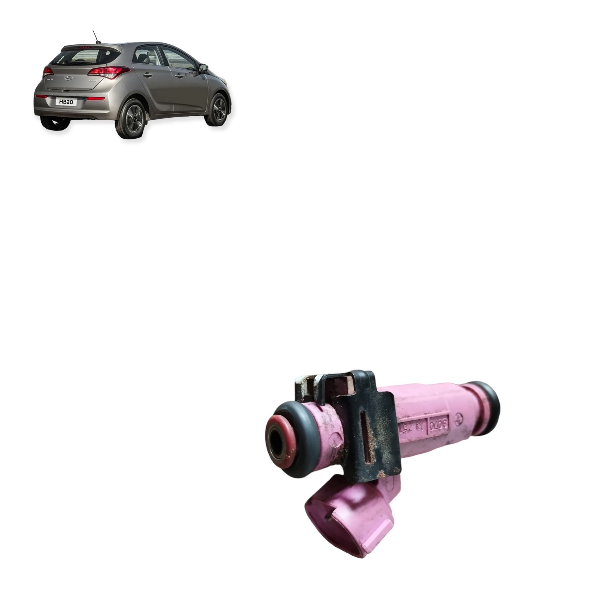 Bico Injetor 1.0 3cc Hyundai Hb20 2012 A 2019