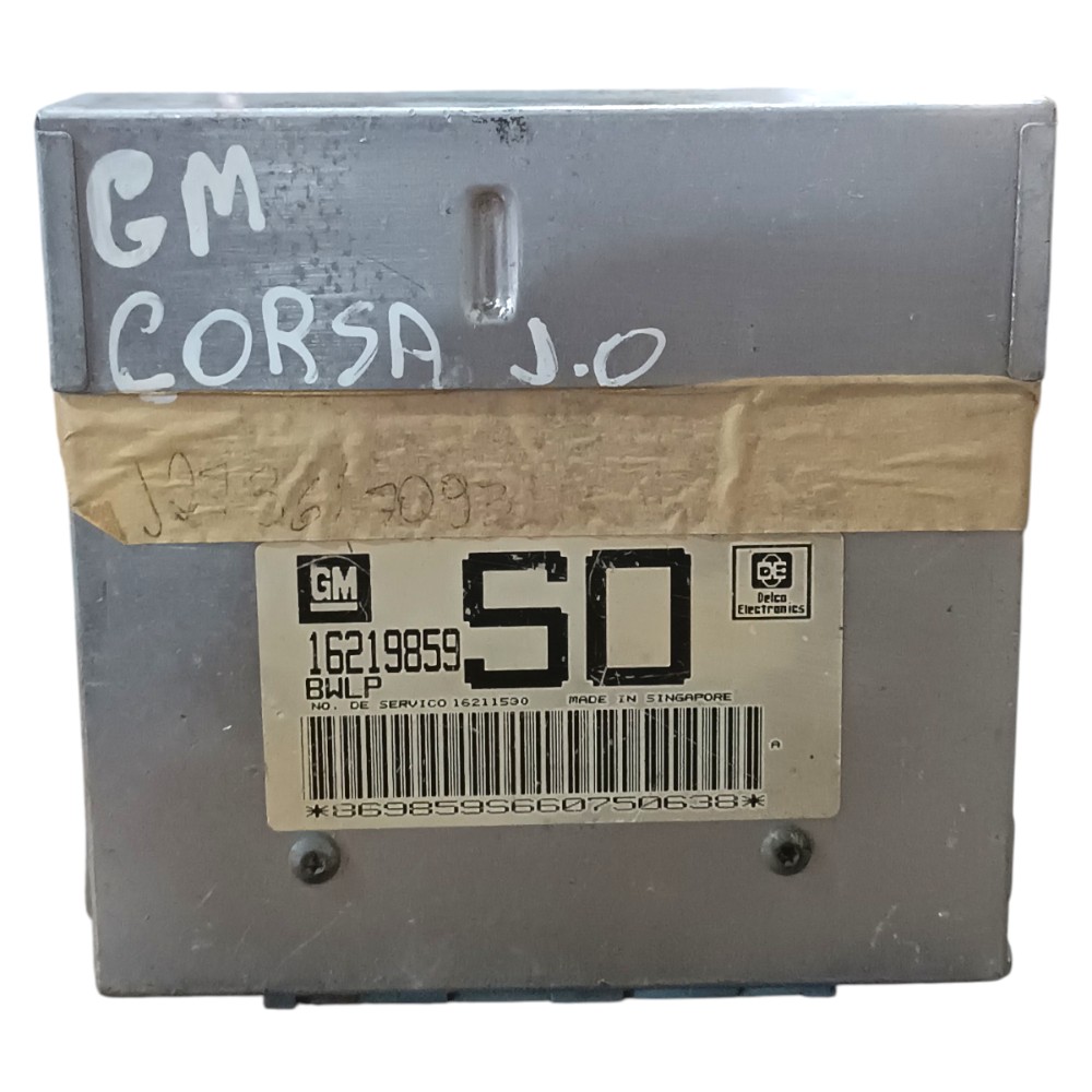 Módulo Injeção Gm Corsa 1.0 Wind 8v 16219859 1996 1998 1