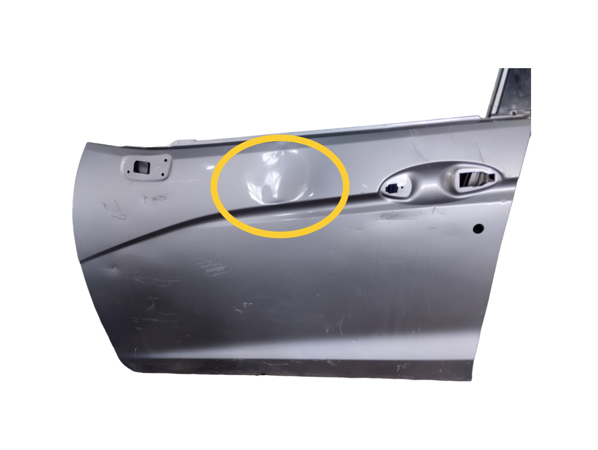 Porta Dianteira Esquerda Honda Fit 1.5 2014 2015 2016 2017 Dianteira Esquerdo Cinza 3