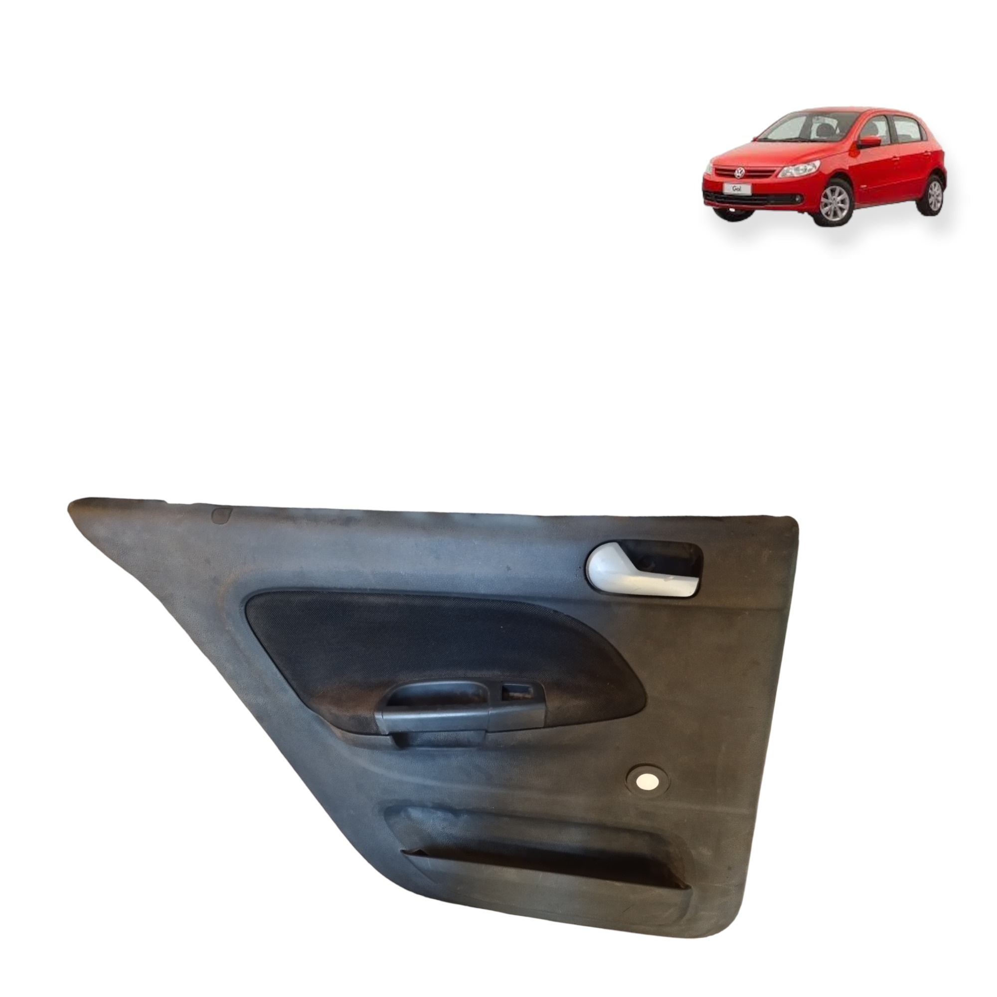 Forró De Porta Traseira Esquerda Gol G5 1.0   Cod5u4867179b  Preto 1