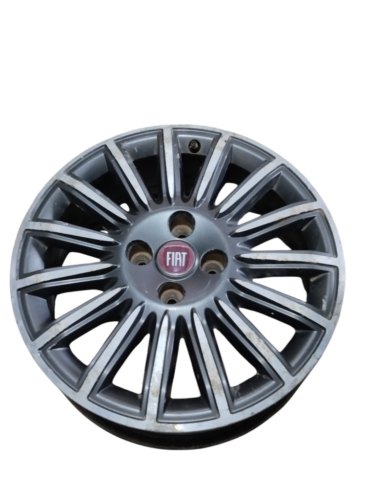 Roda Liga Leve Aro 16 Fiat Linea Palio Pulse Mobi Marea  Preto/prata