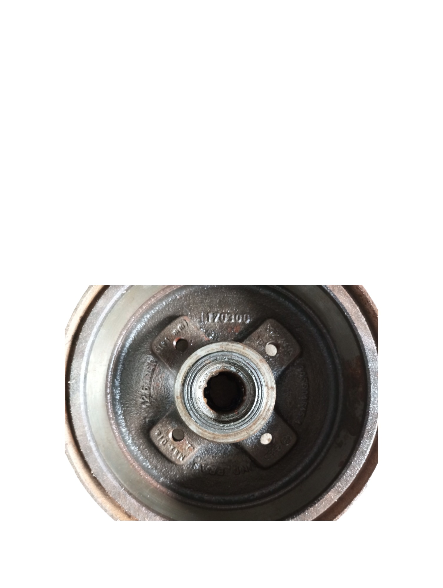 Tambor Freio Com Cubo Traseiro Volkswagen Gol G3 2000 2005 5