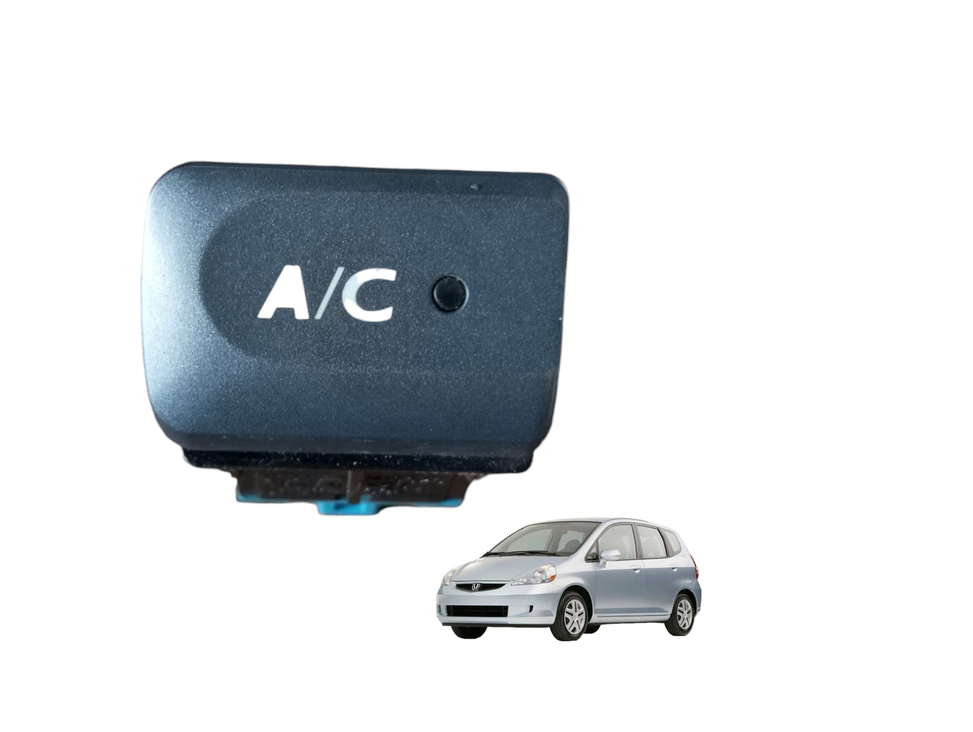 Botão Ar Condicionado Honda Fit 1.5 2004 2005 2006  M19620 Preto
