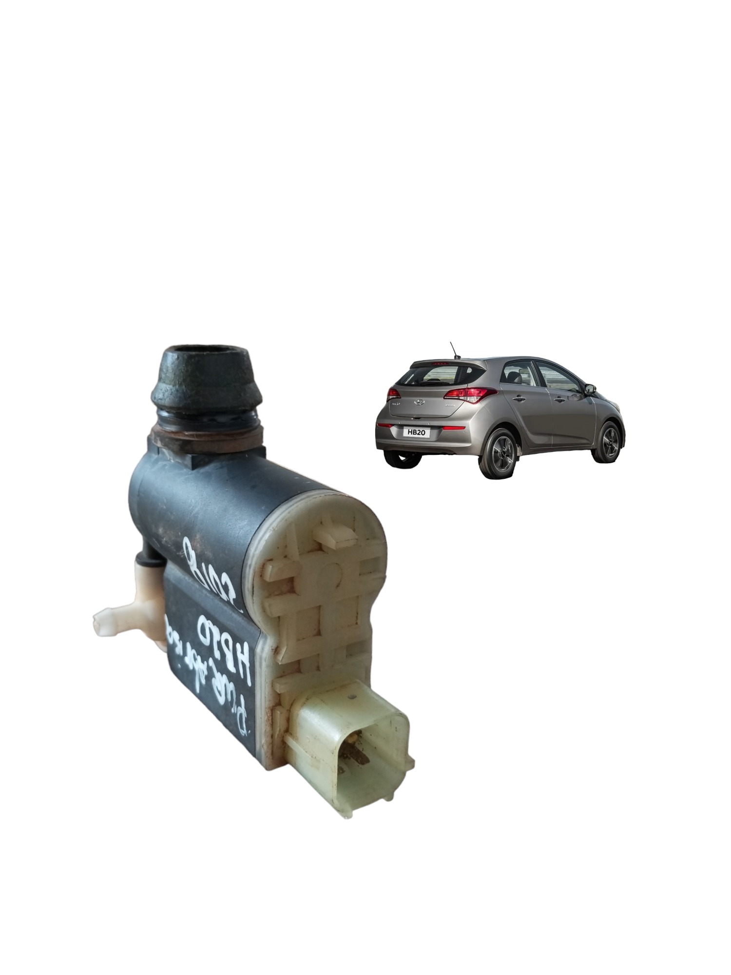 Motor  Esguicho Parabrisa Hyundai Hb20 1.0 2016 985102l100 1