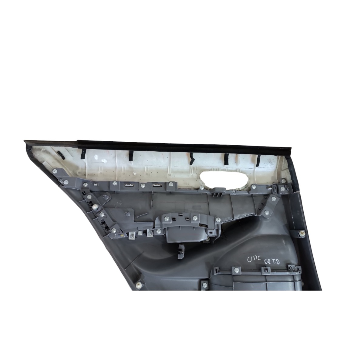Forro Porta Traseira Direita Honda Civic 1.8 2008 2009 2010 Cinza 10