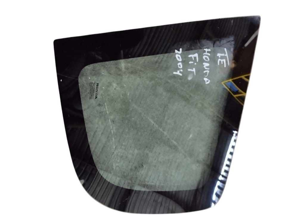Vidro Fixo Porta Traseiro Esquerda  Honda Fit 2003 2004 2005 3