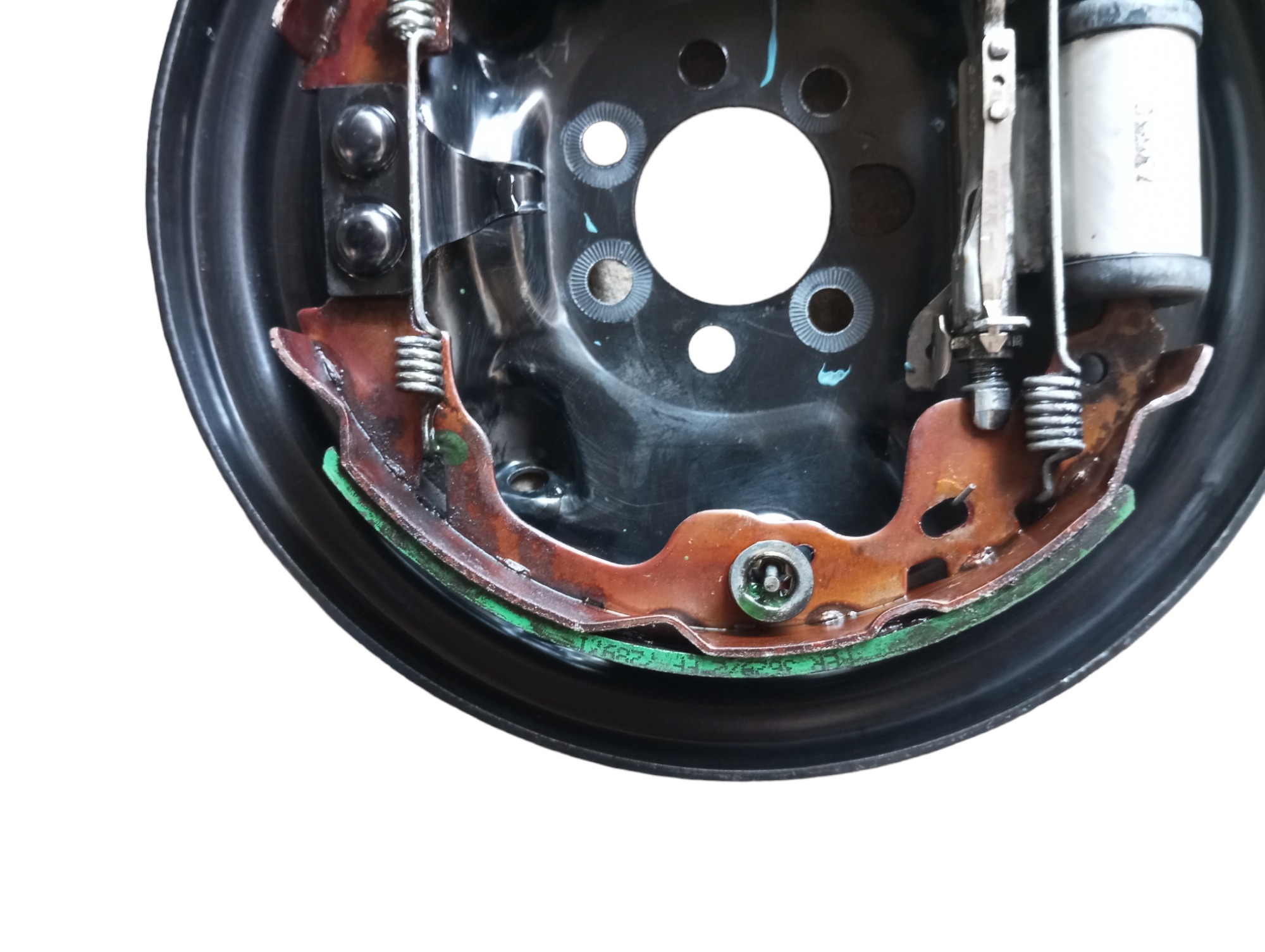 Espelho Sapata Freio Traseiro Direito VW Up 1.0 2016 a 2019 5