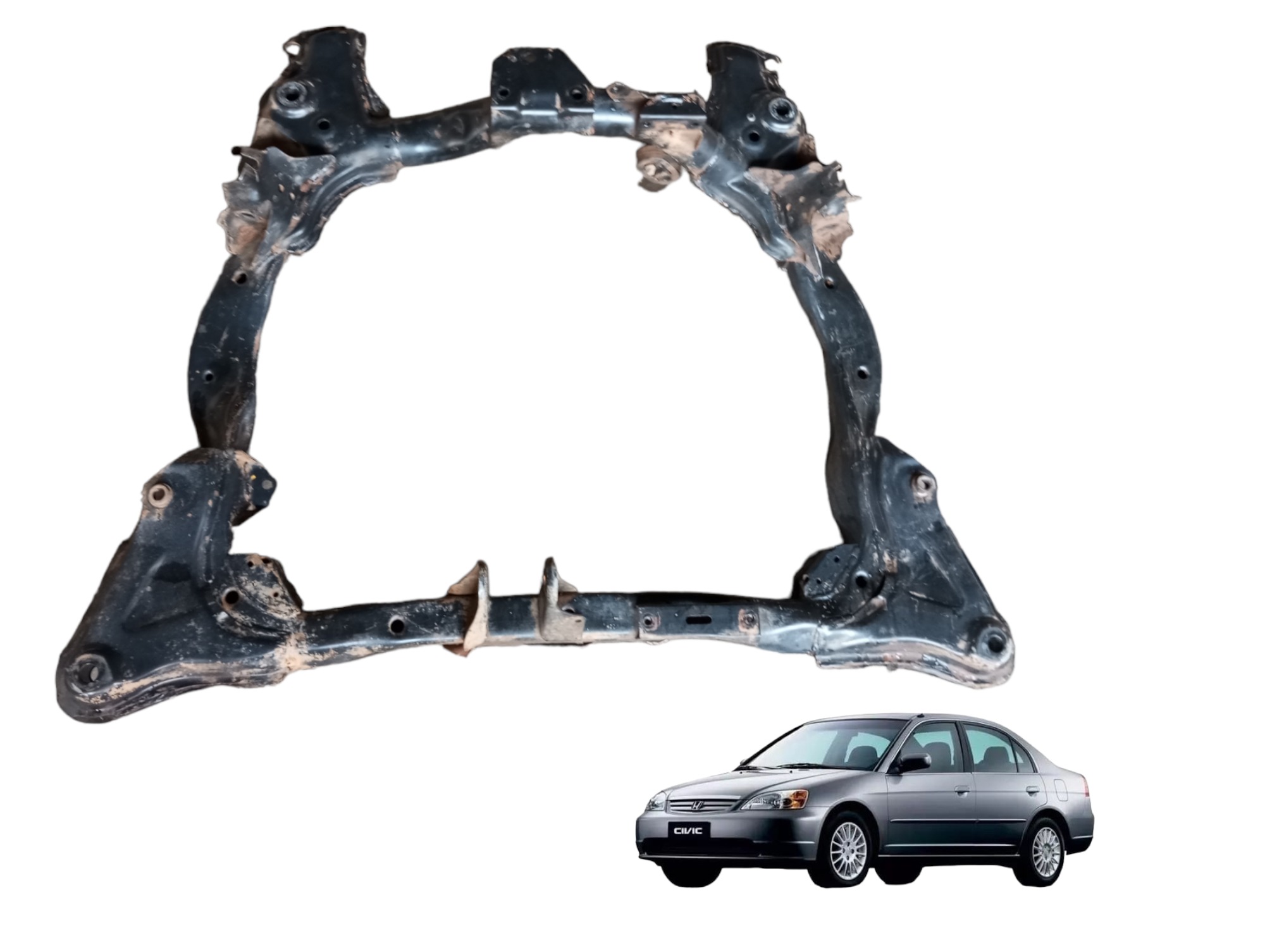Agregado Dianteiro Manual Honda Civic 1.7 2001 2002 2003 2004 2005