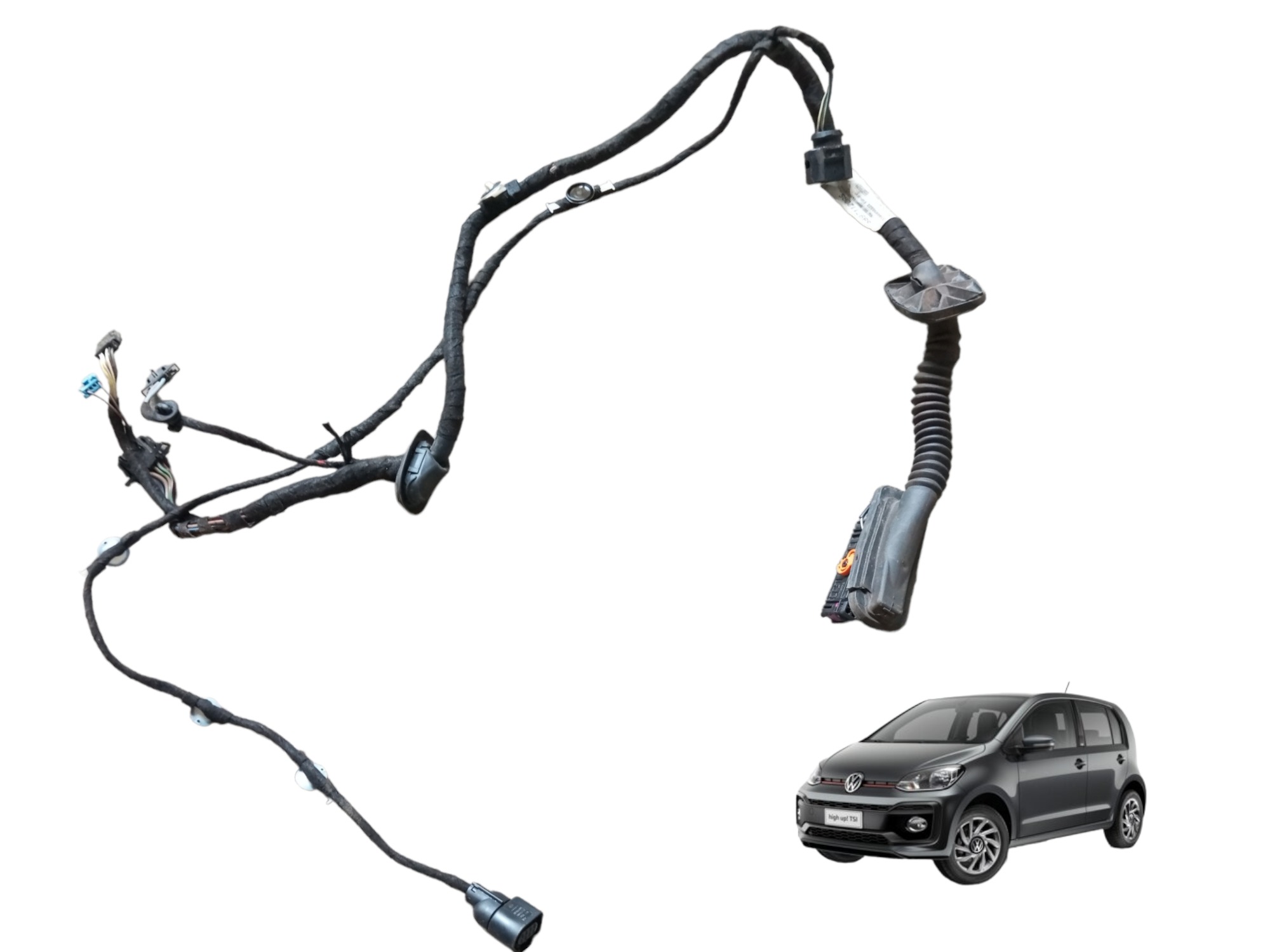 Chicote Porta Dianteira Esquerda Vw Up Tsi 1.0 3cc 2016/2020