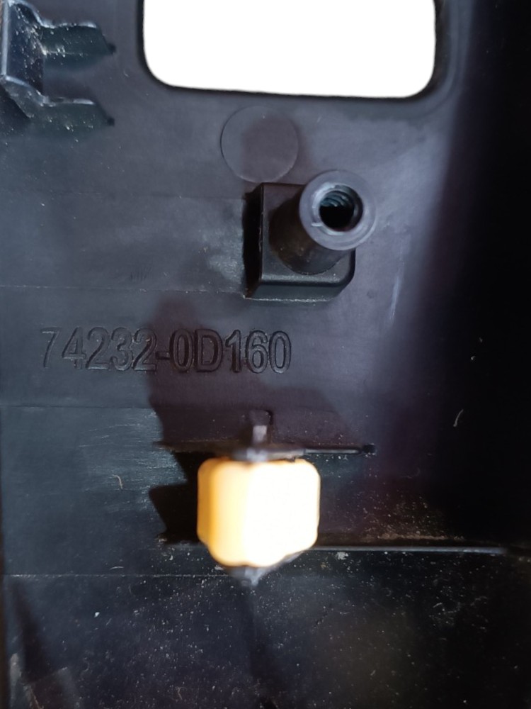 Moldura Botão Vidro Eletrico Dianteiro Esquerdo Etios 2014 5